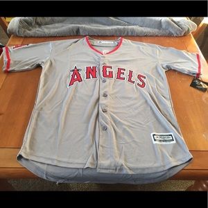 Mike Trout gray men’s Angels Jersey